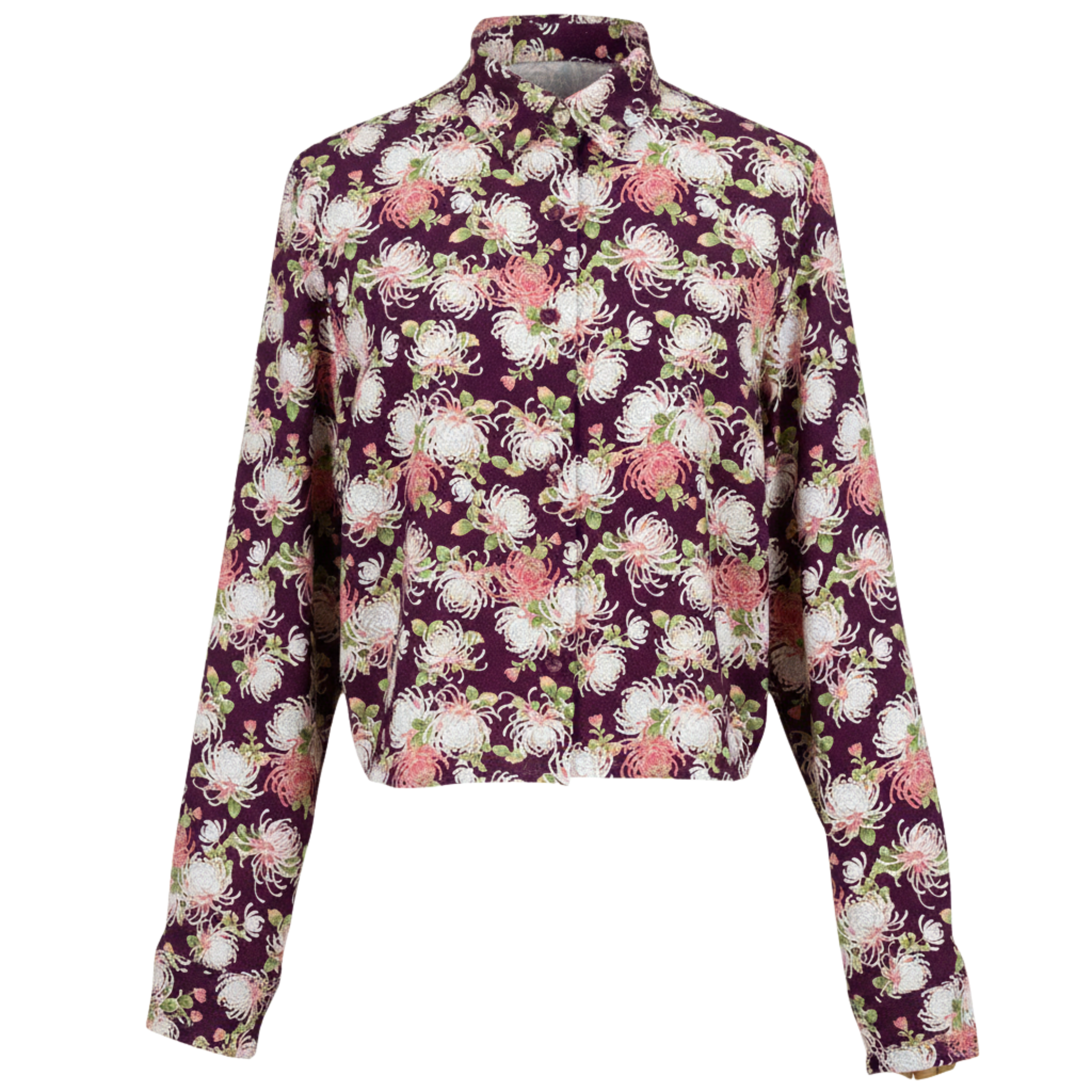 Overlapped Blouse – Cropped & Flowing Silhouette