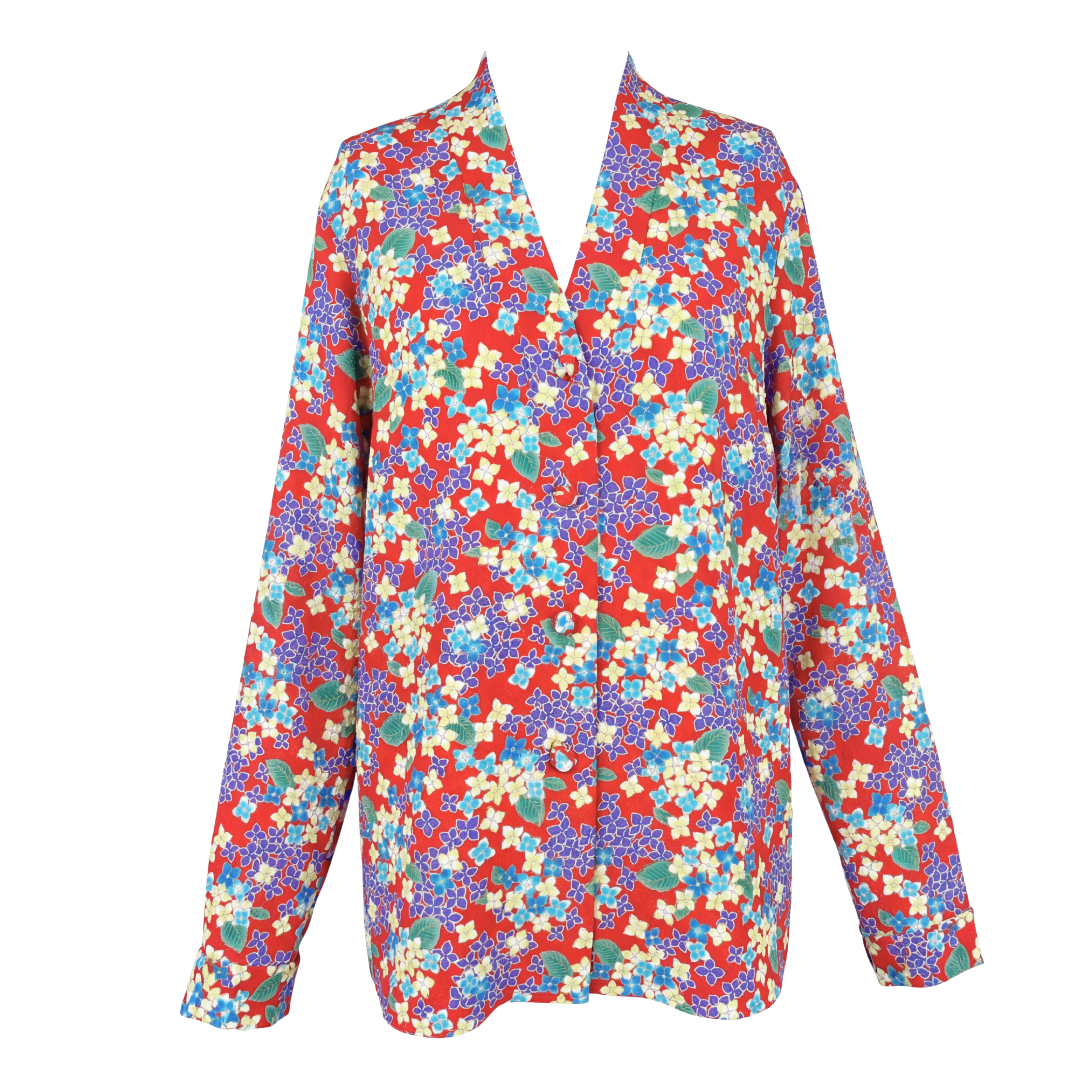 Kimono Collar Blouse – Elegant Minimalism