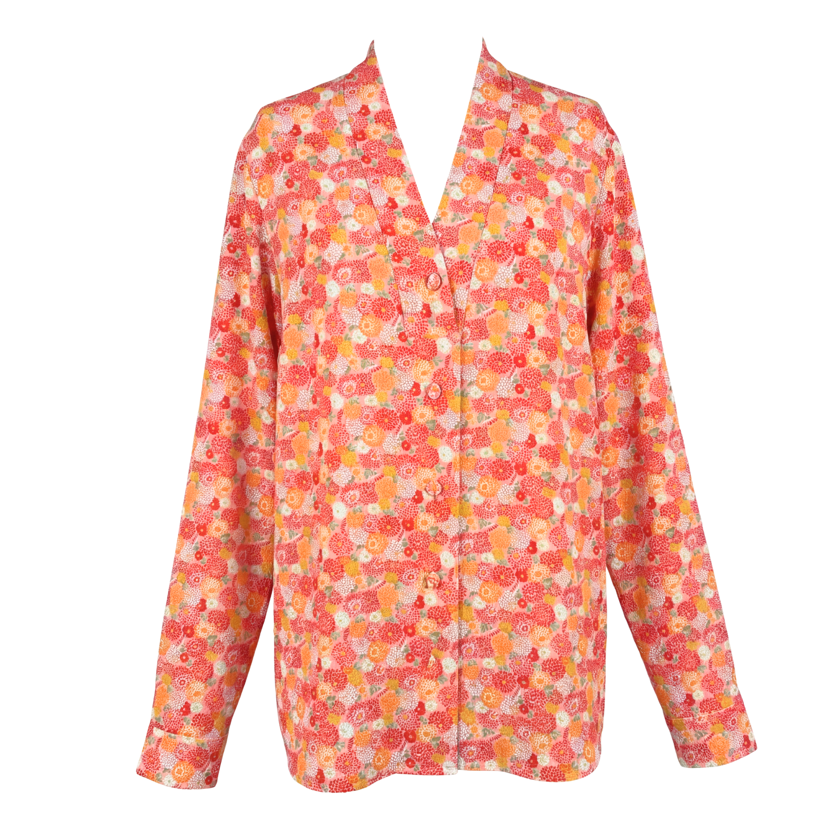 Kimono Collar Blouse – Elegant Minimalism