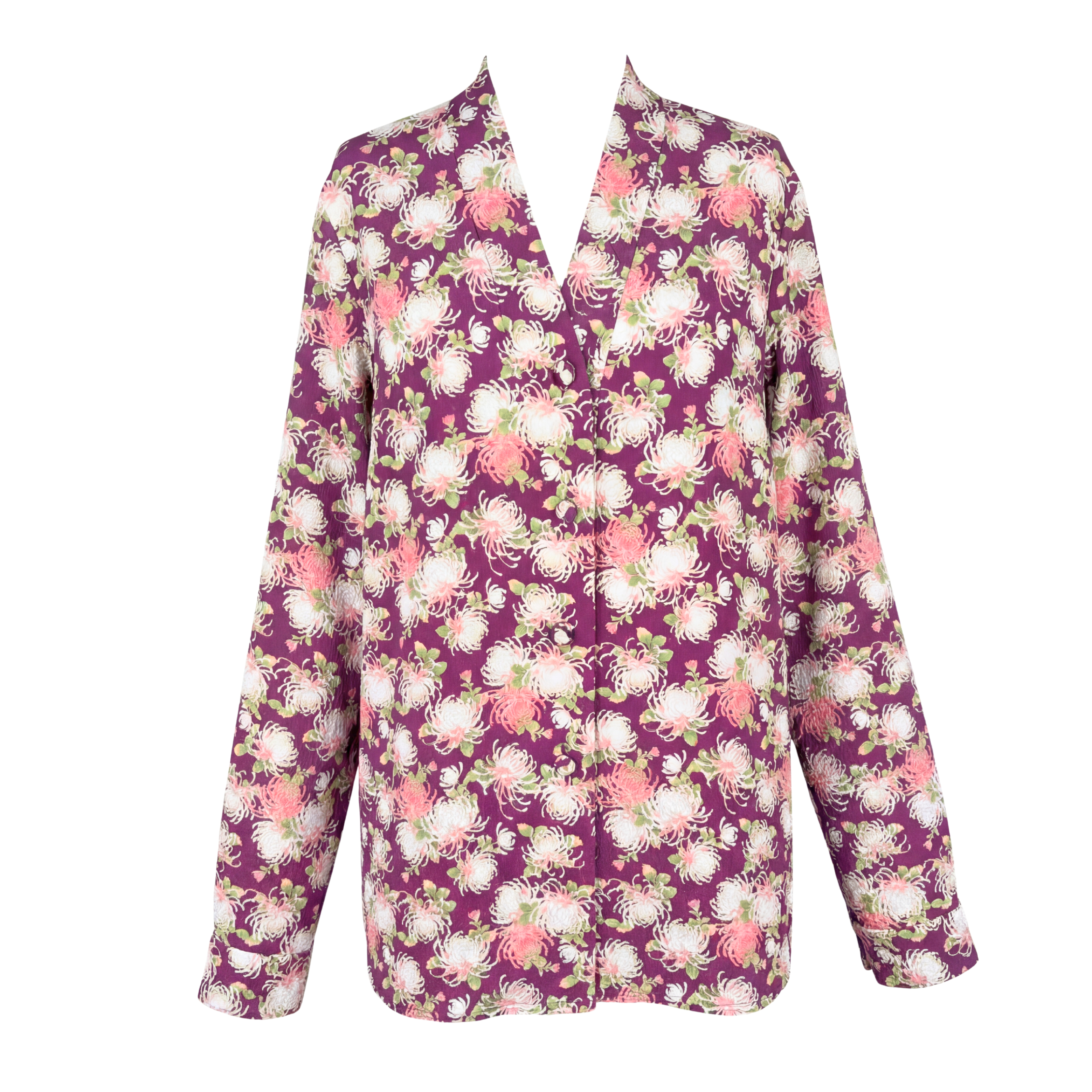 Kimono Collar Blouse – Elegant Minimalism