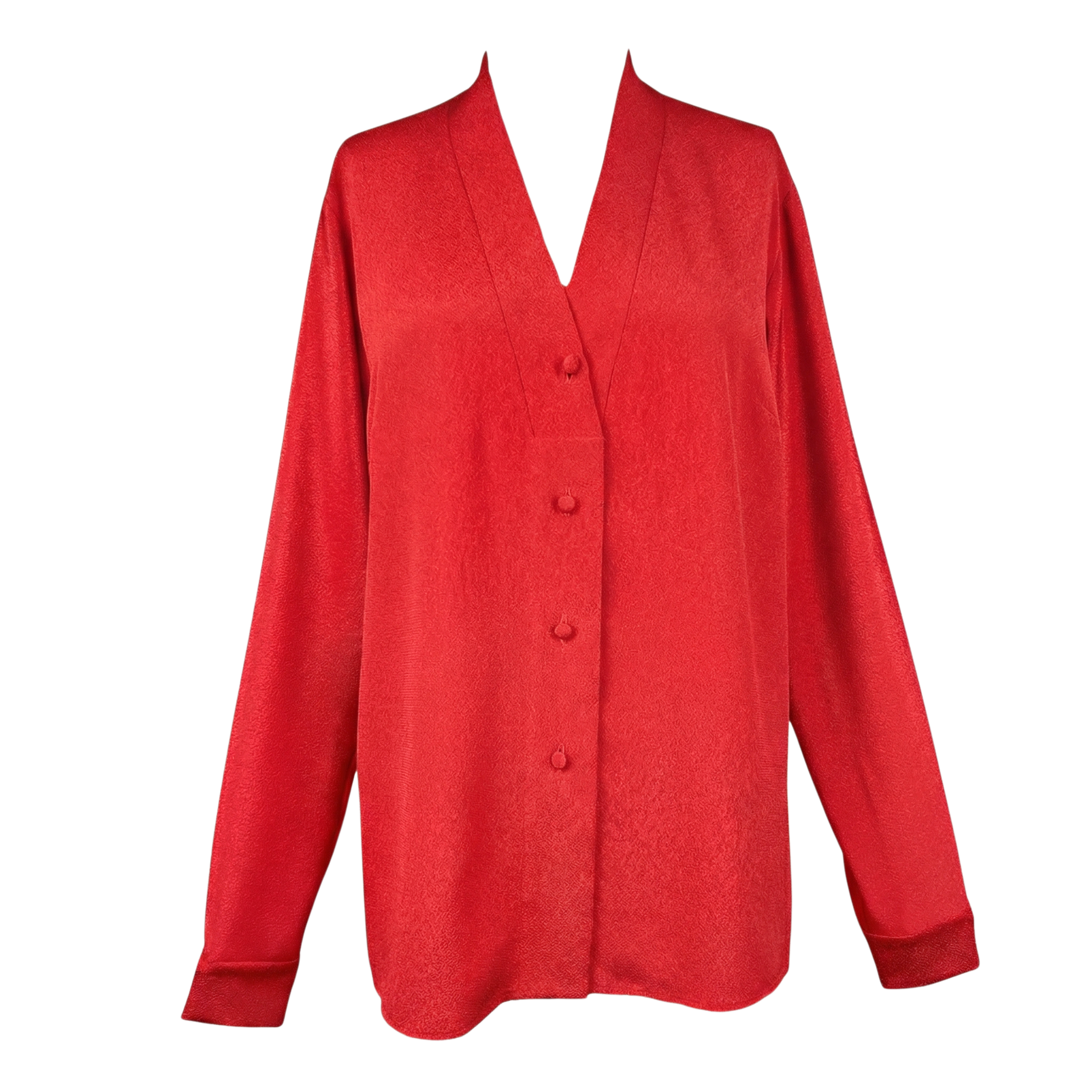 Kimono Collar Blouse – Elegant Minimalism