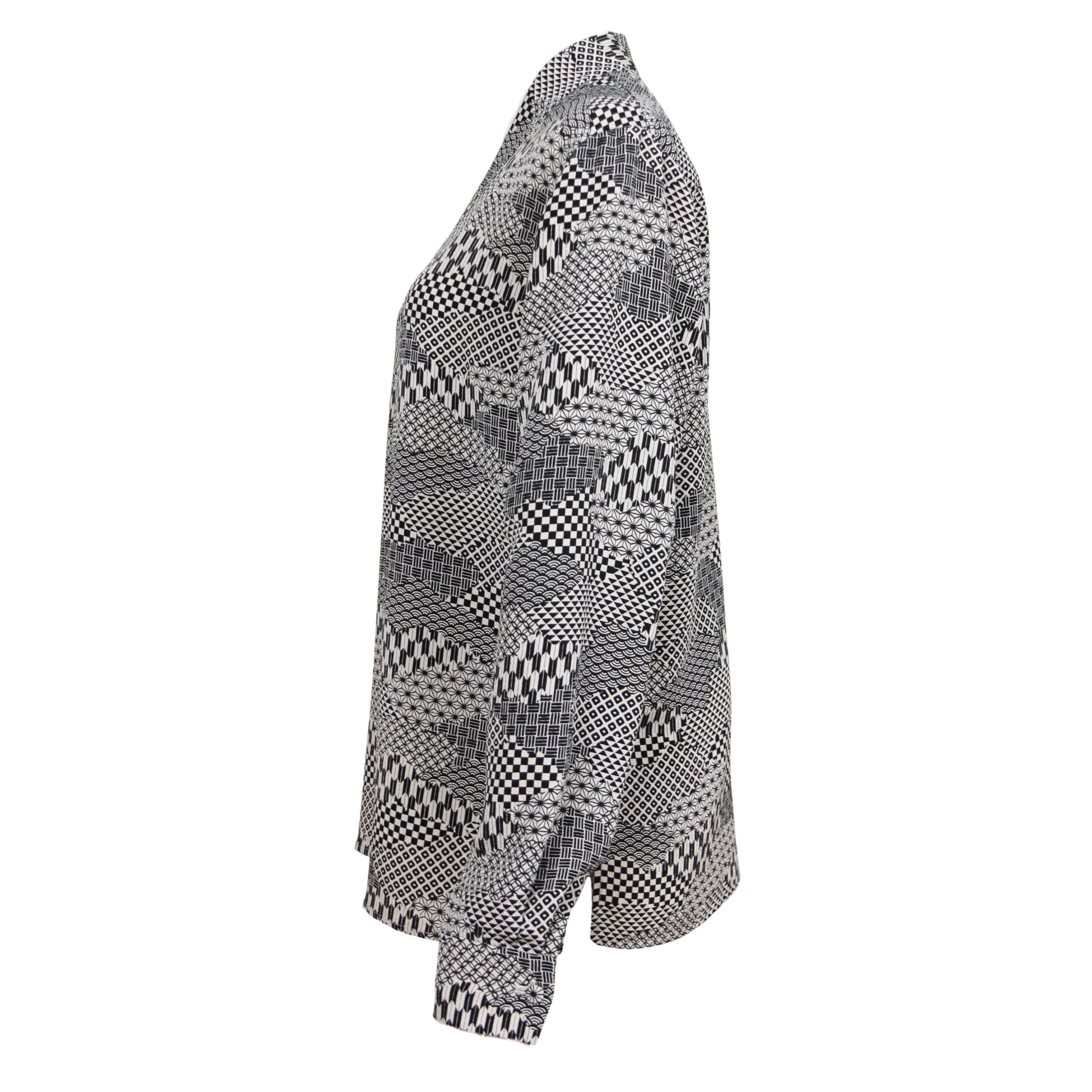 Kimono Collar Blouse – Elegant Minimalism