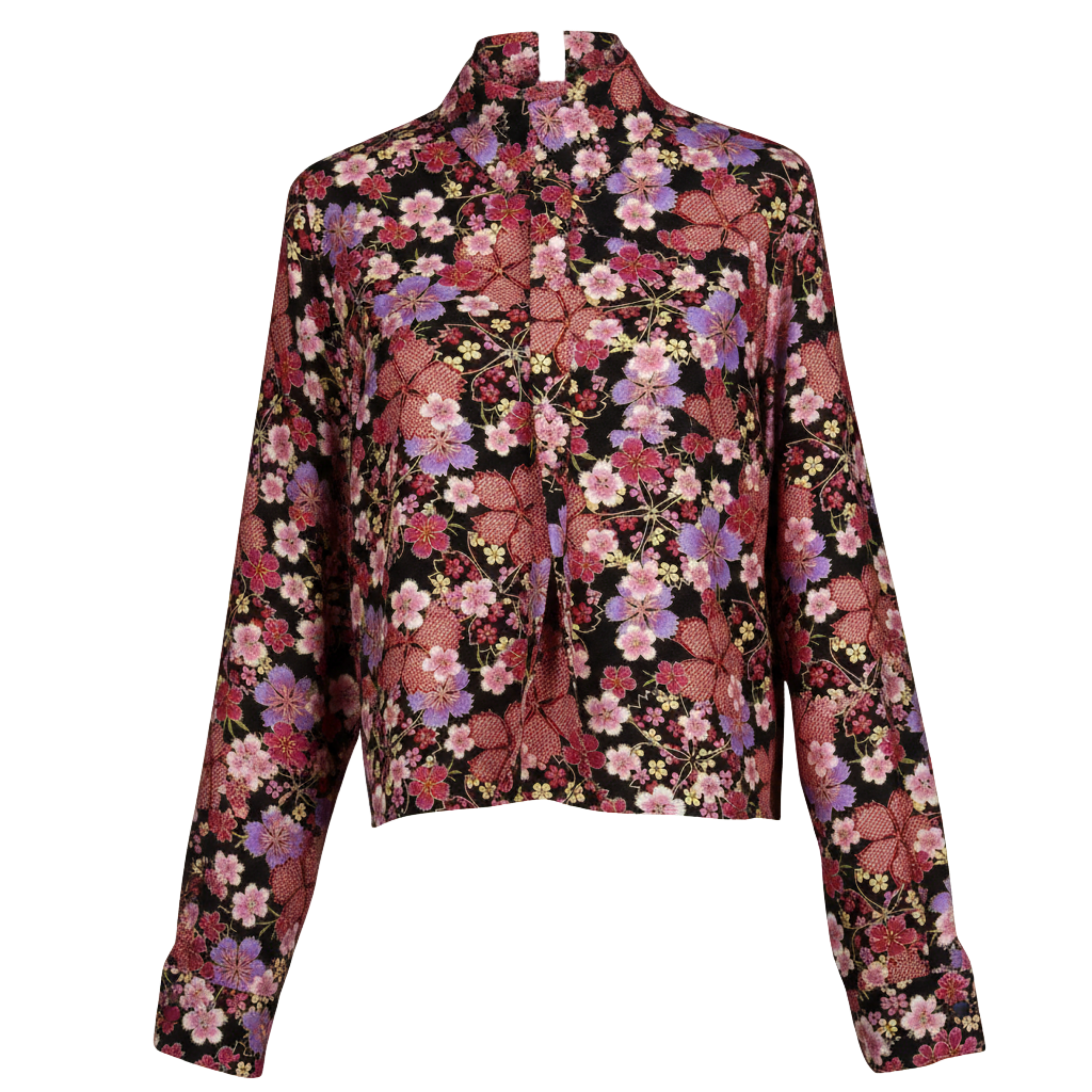 Signature 2-Way Double Collar Blouse – Iconic Versatility