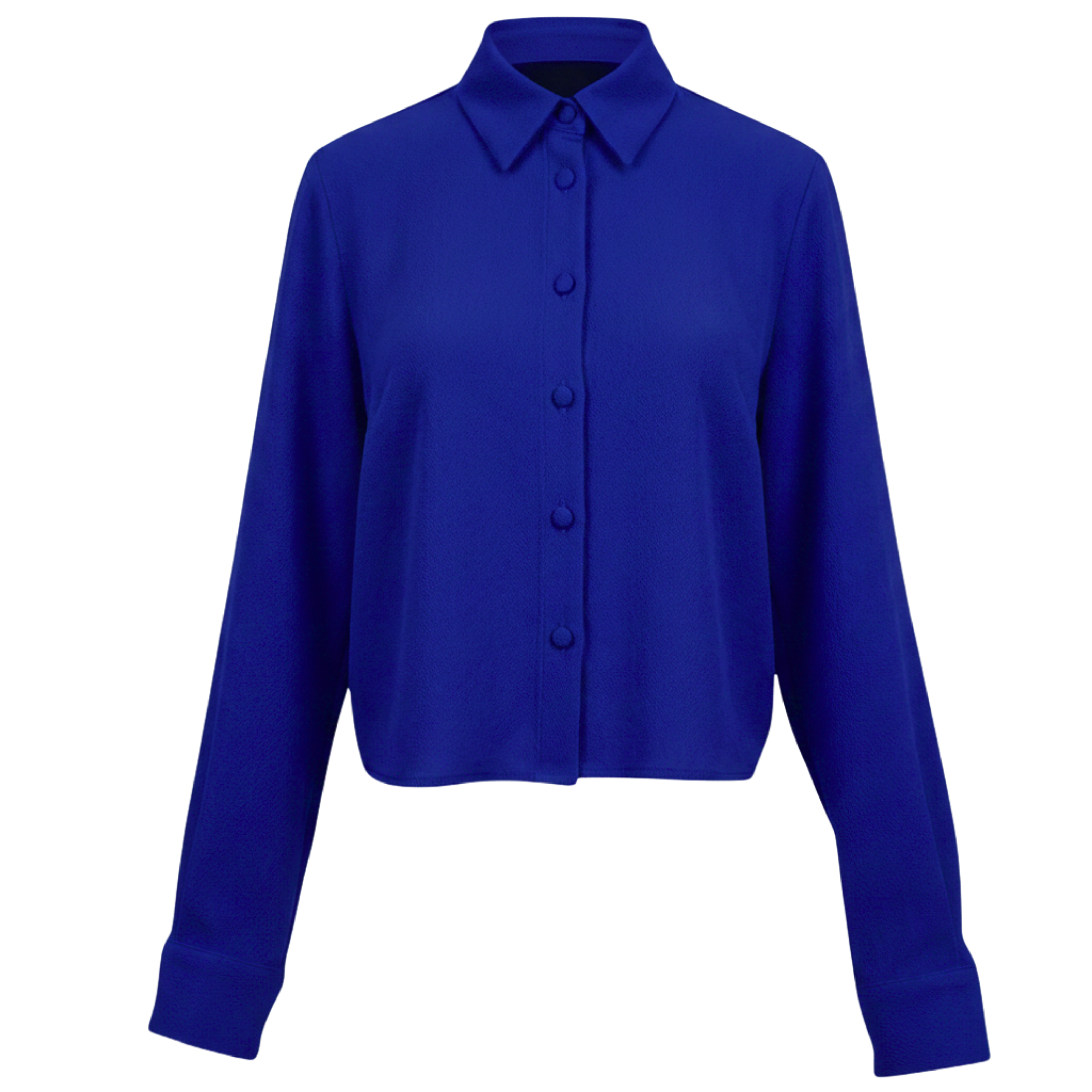 Overlapped Blouse – Cropped & Flowing Silhouette