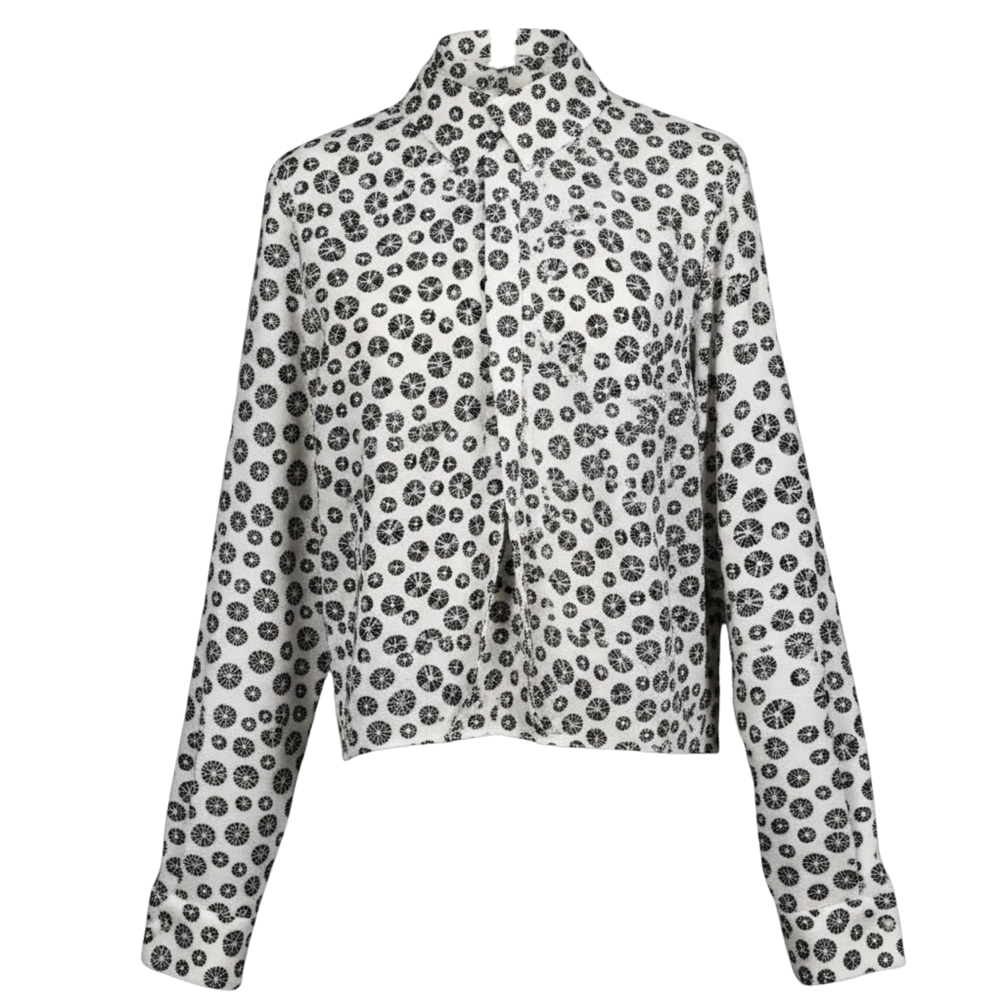 Signature 2-Way Double Collar Blouse – Iconic Versatility