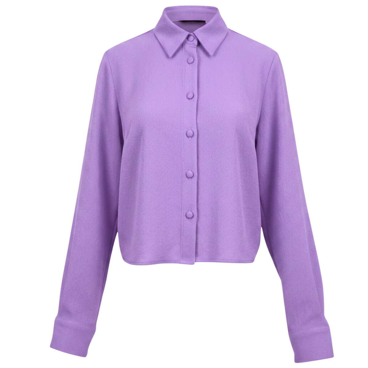 Overlapped Blouse – Cropped & Flowing Silhouette