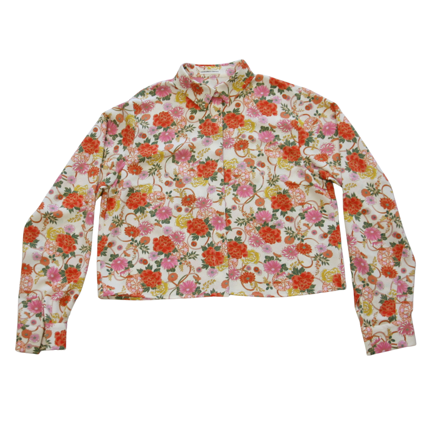 ÜBERLAPPTE BLUSE