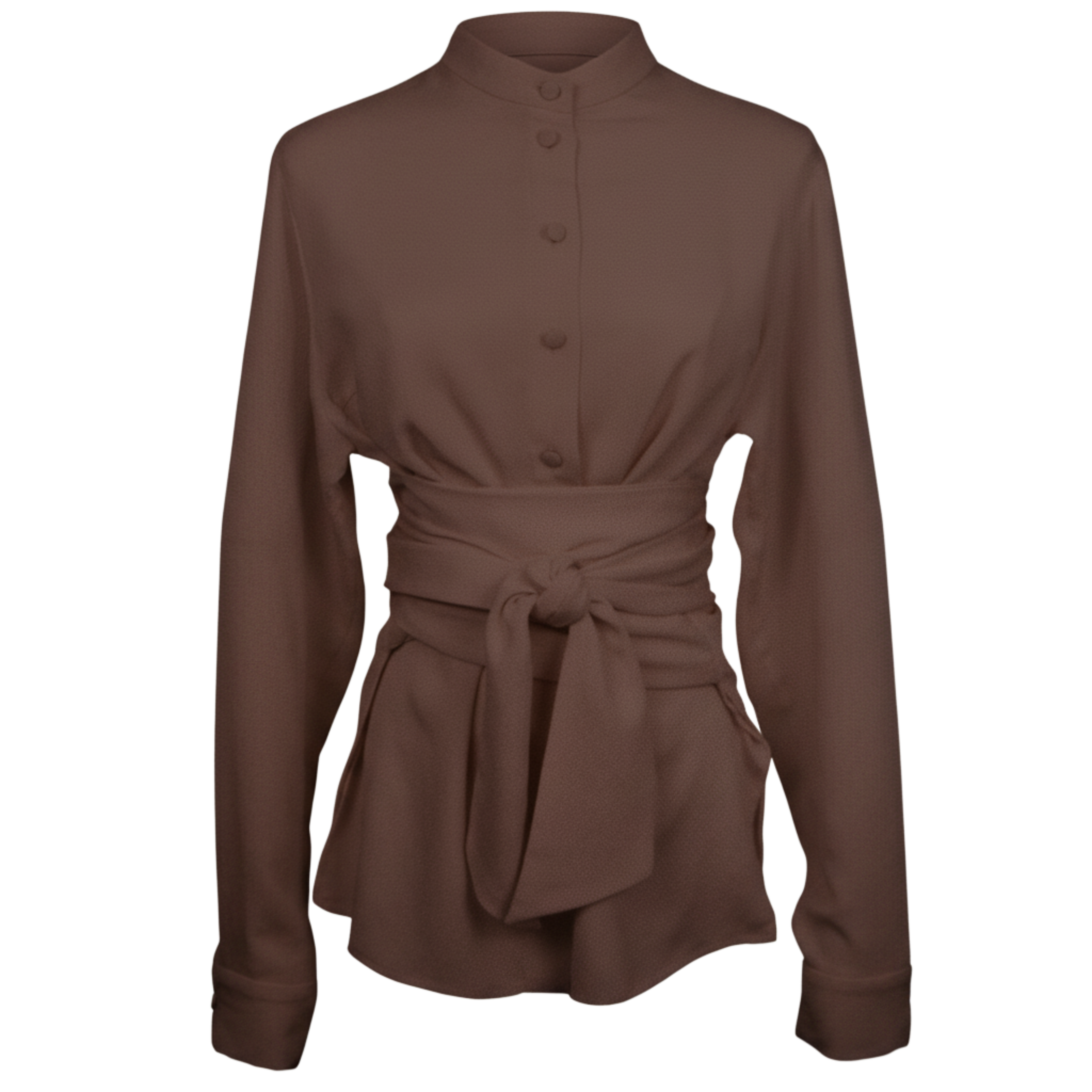 シグネチャー ラップ ブラウス