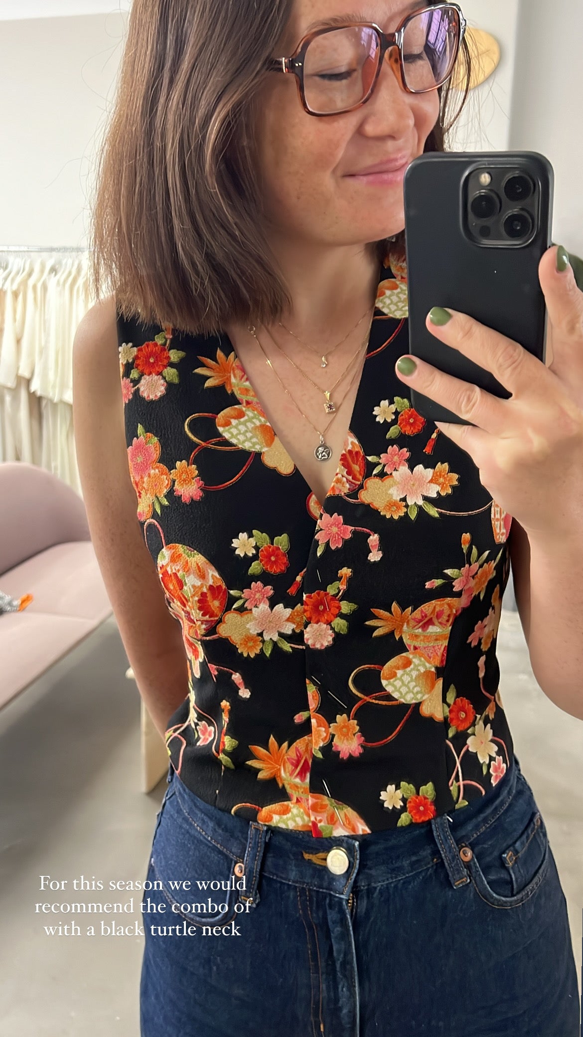 クロップドベスト