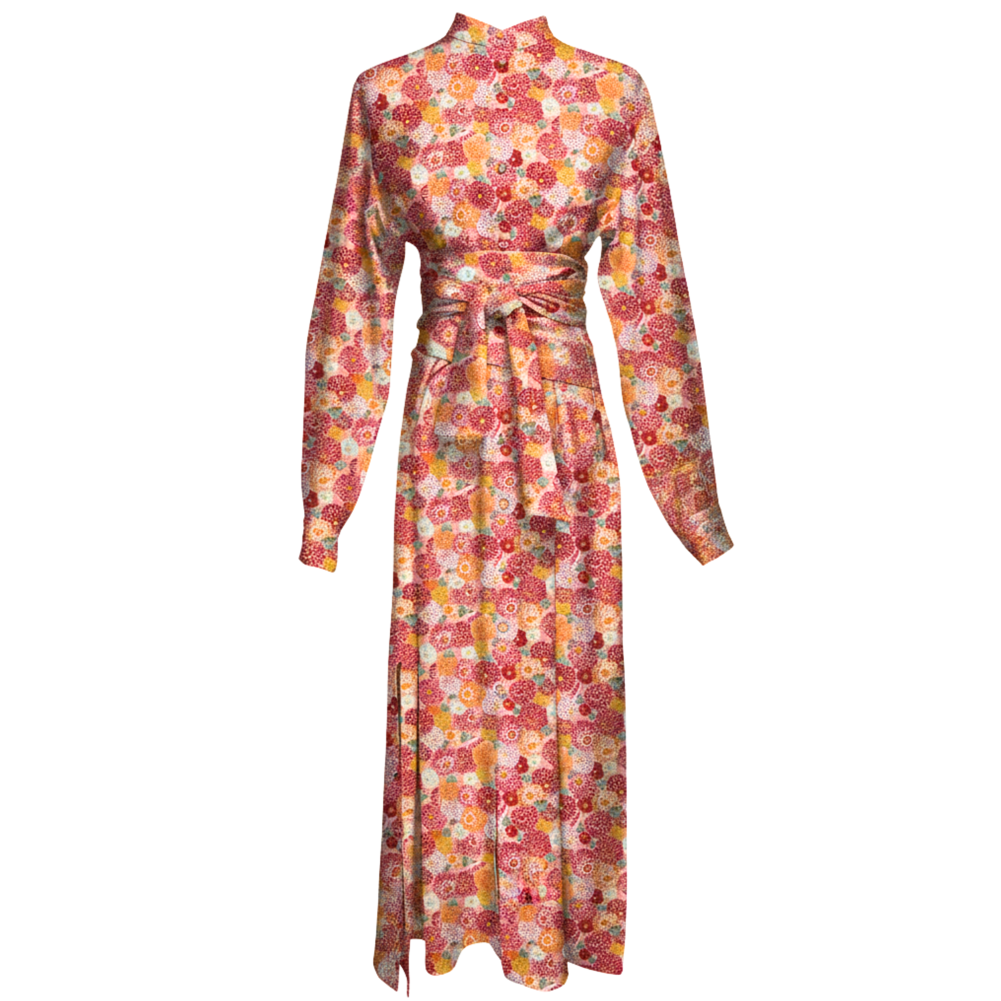 Signature Wrap Dress – Custom Elegance in Motion