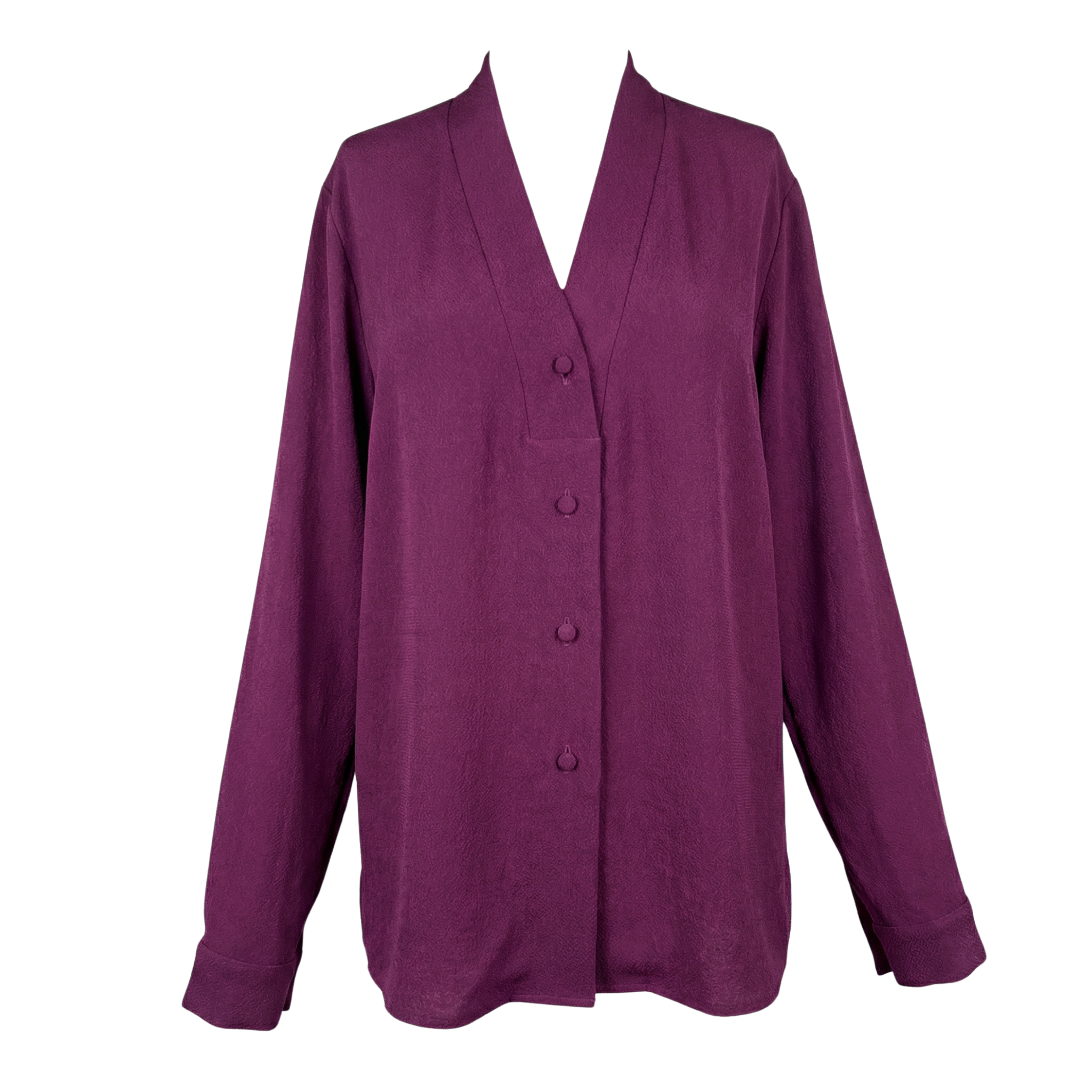 Kimono Collar Blouse – Elegant Minimalism