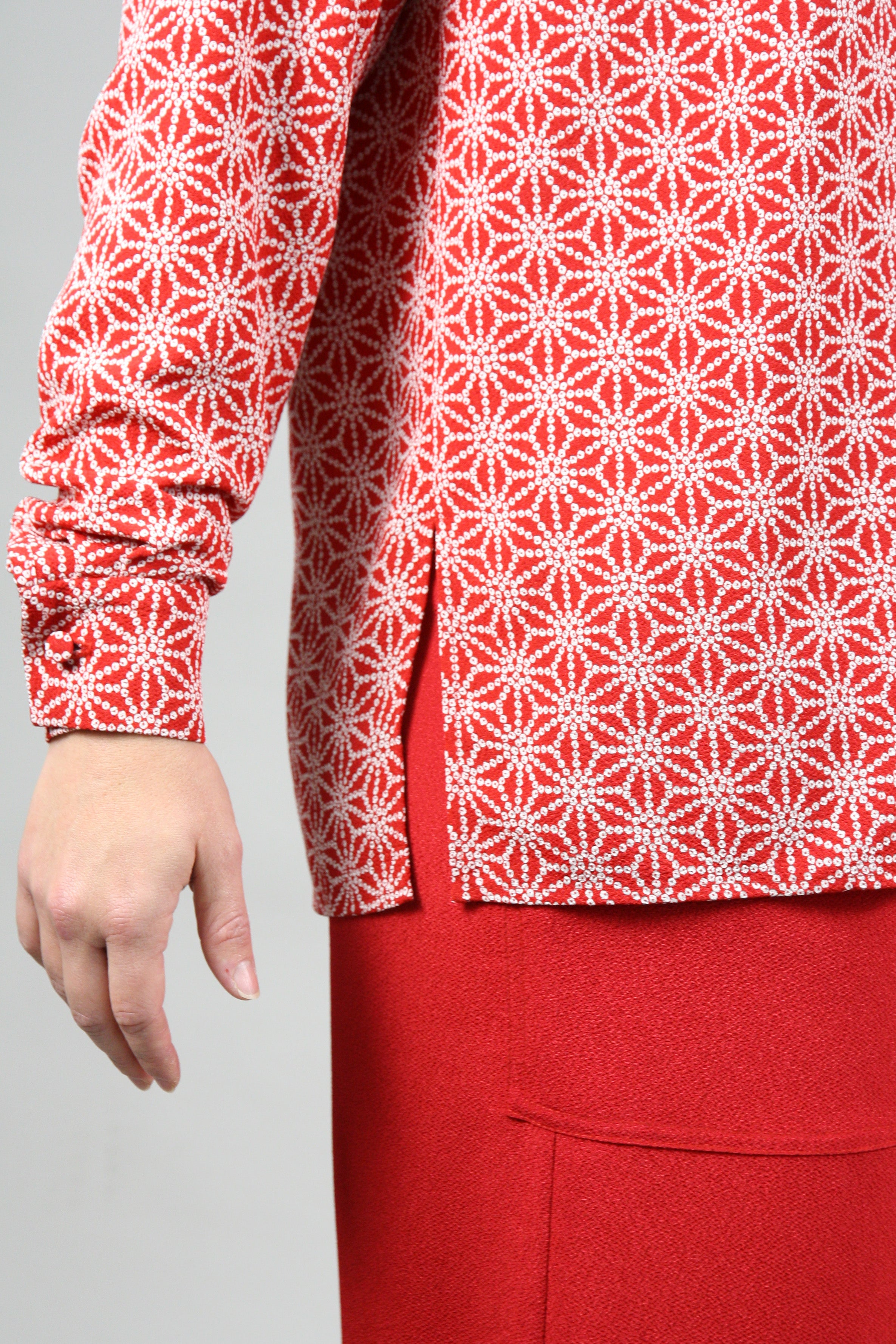 Kimono Collar Blouse – Elegant Minimalism