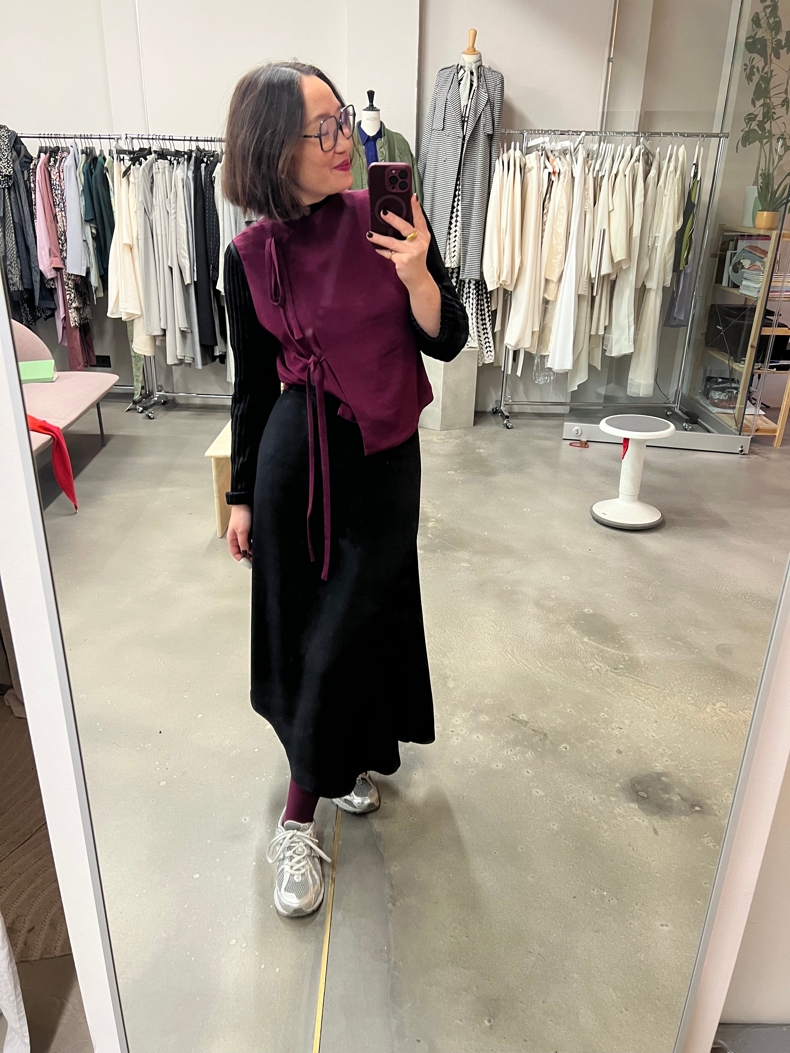 Asymmetrischer Rock – Leicht, fließend und modern