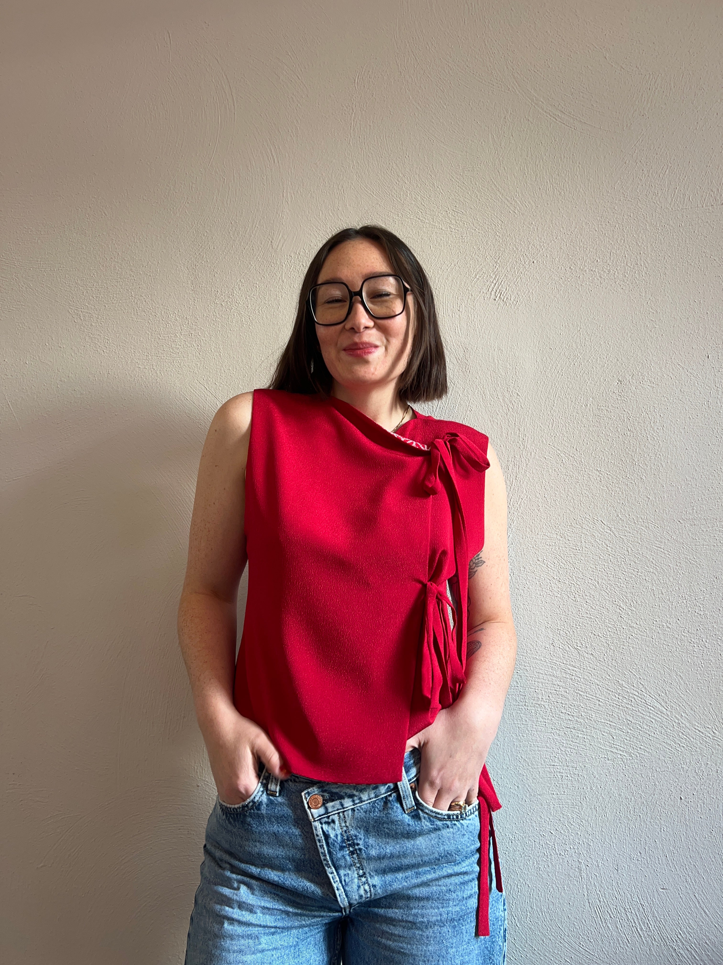 Ribbon Vest – Wendbare Weste für vielseitiges Styling
