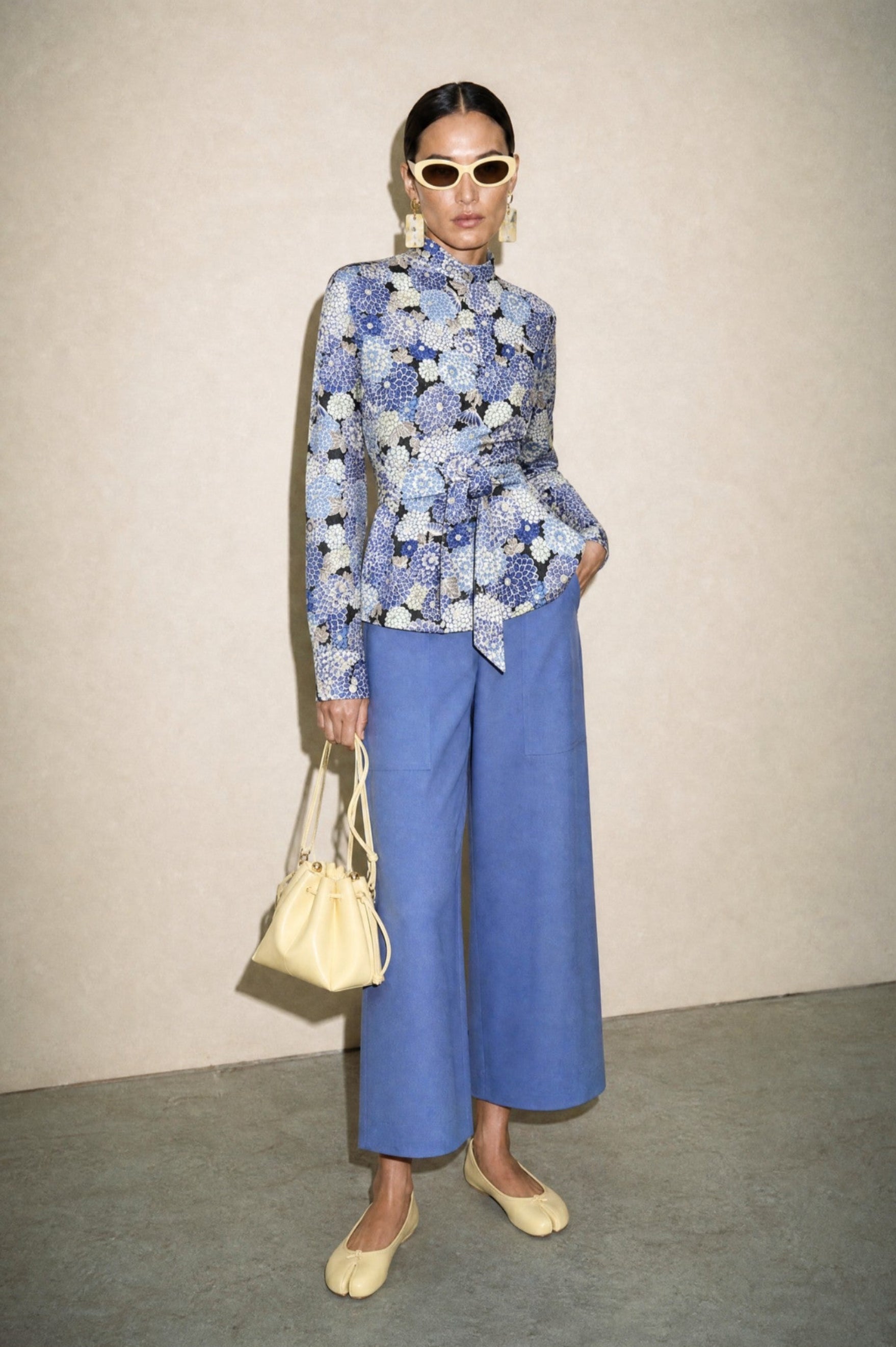 Signature Wrap Blouse – Tailored Grace with a Twist