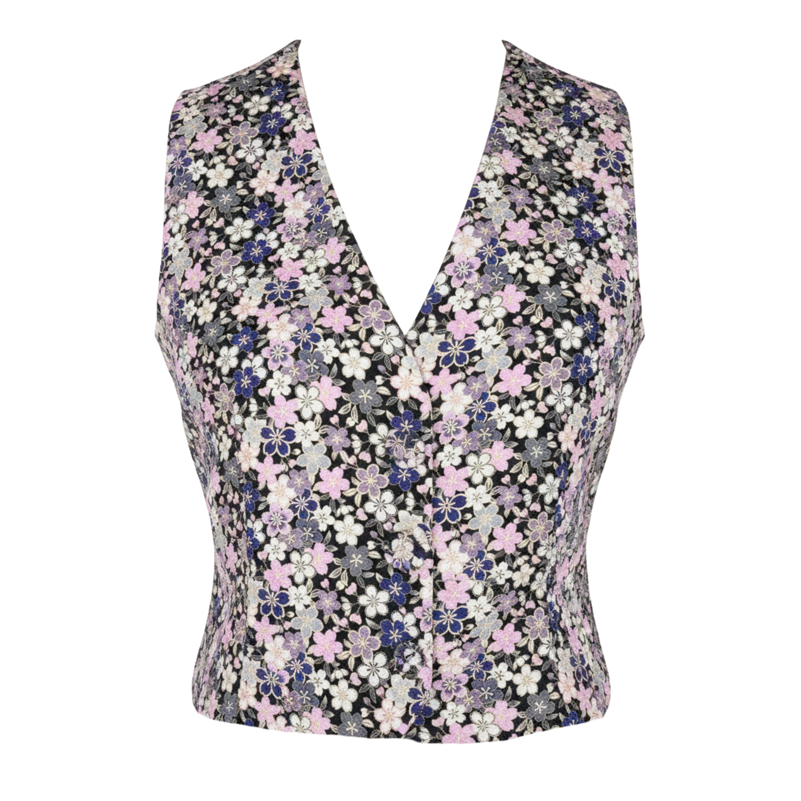 Cropped Vest – Tailored Versatility