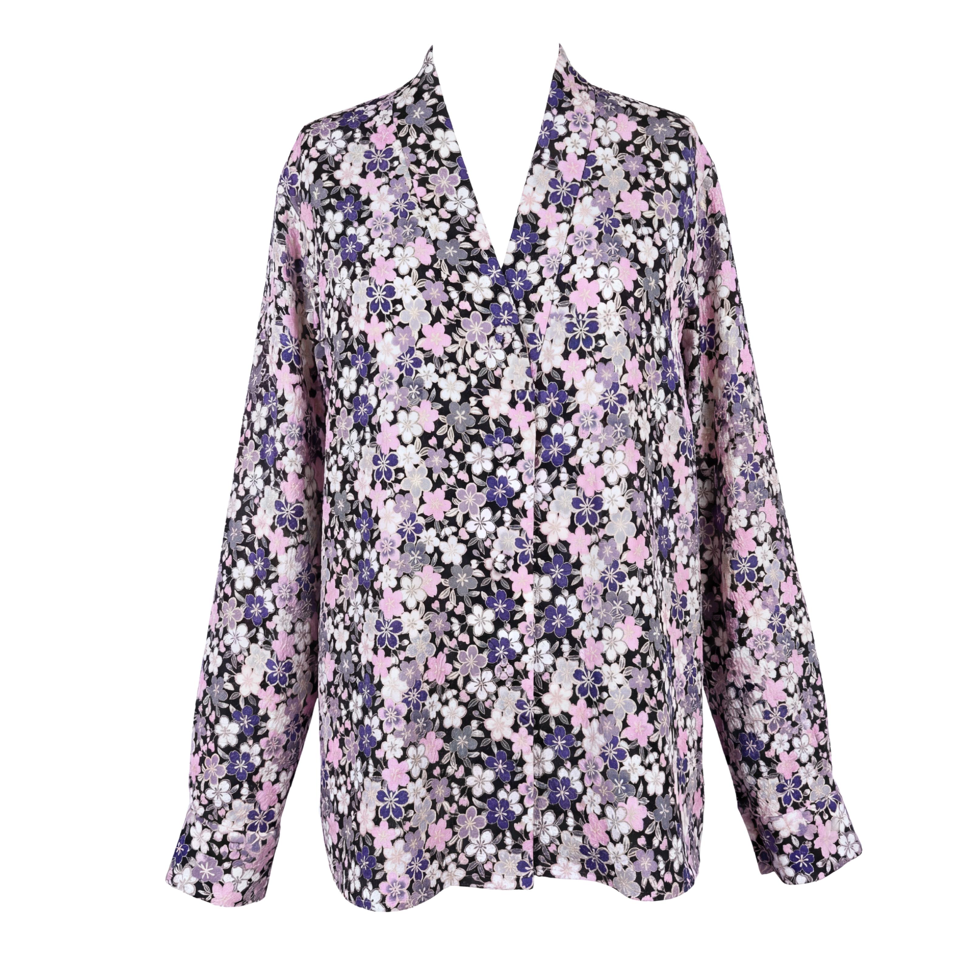 Kimono Collar Blouse – Elegant Minimalism