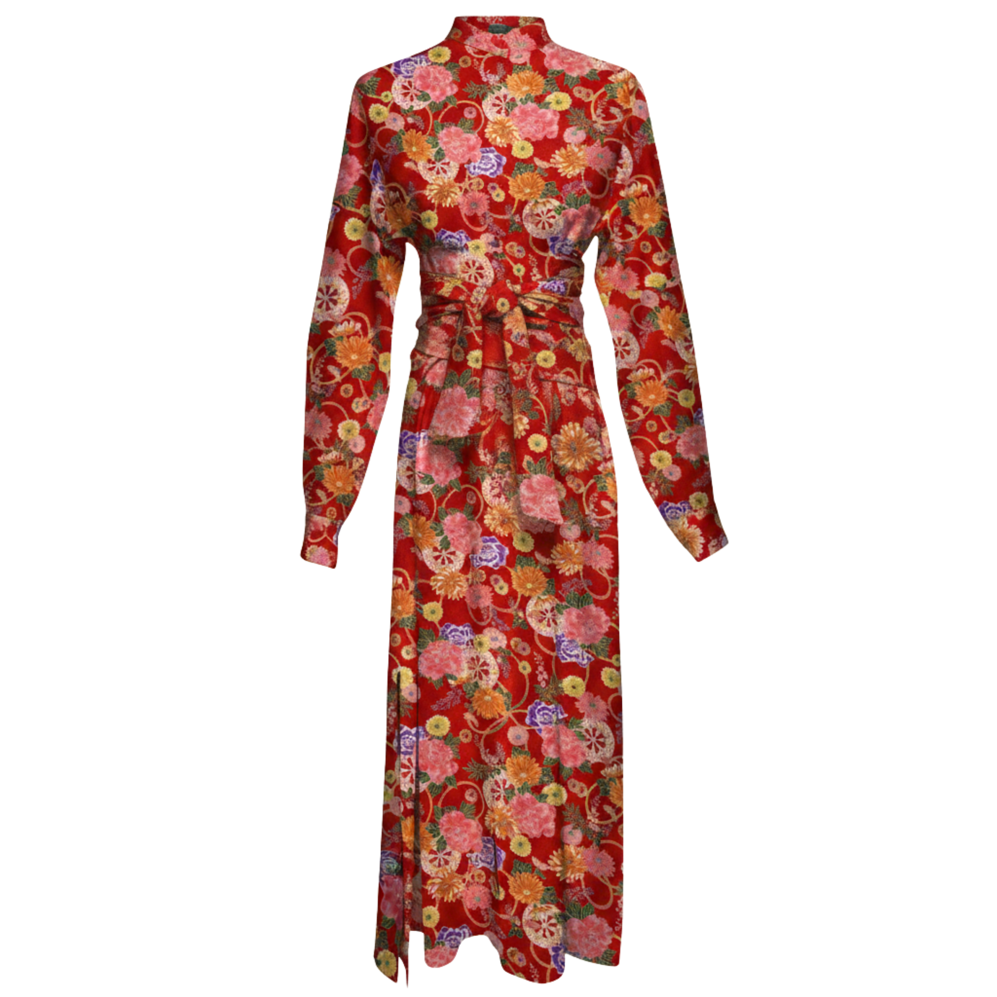 Signature Wrap Dress – Custom Elegance in Motion