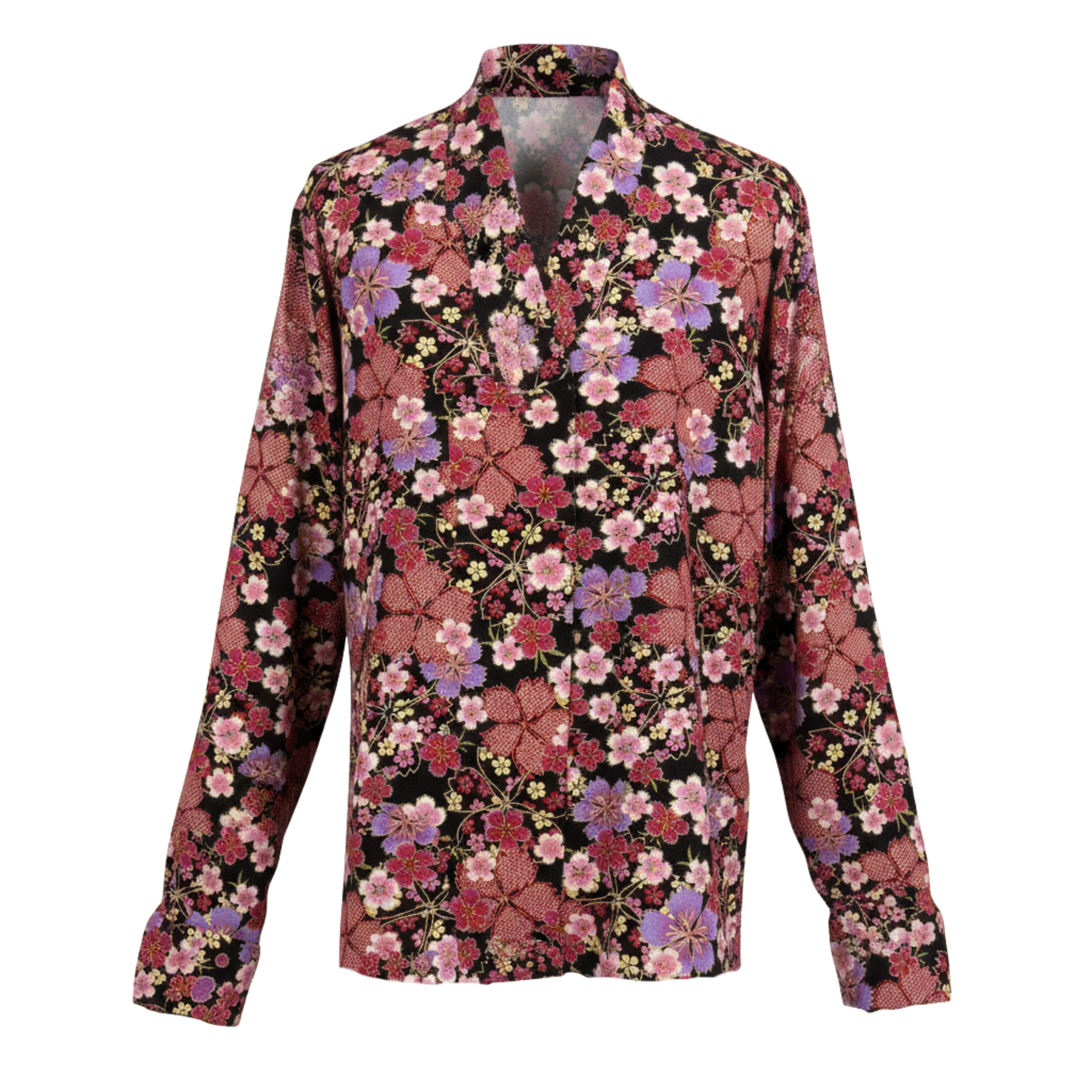 Kimono Collar Blouse – Elegant Minimalism