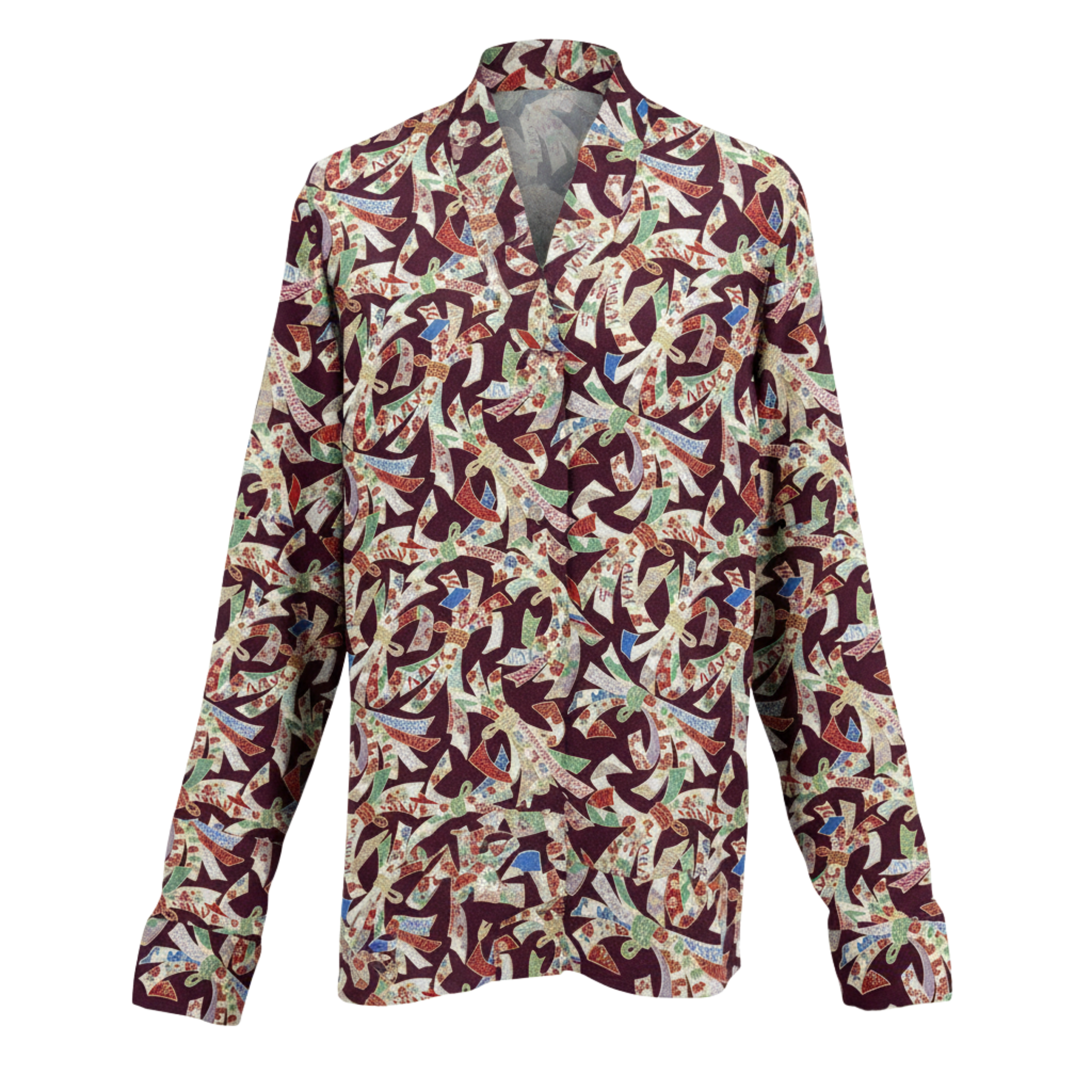 Kimono Collar Blouse – Elegant Minimalism