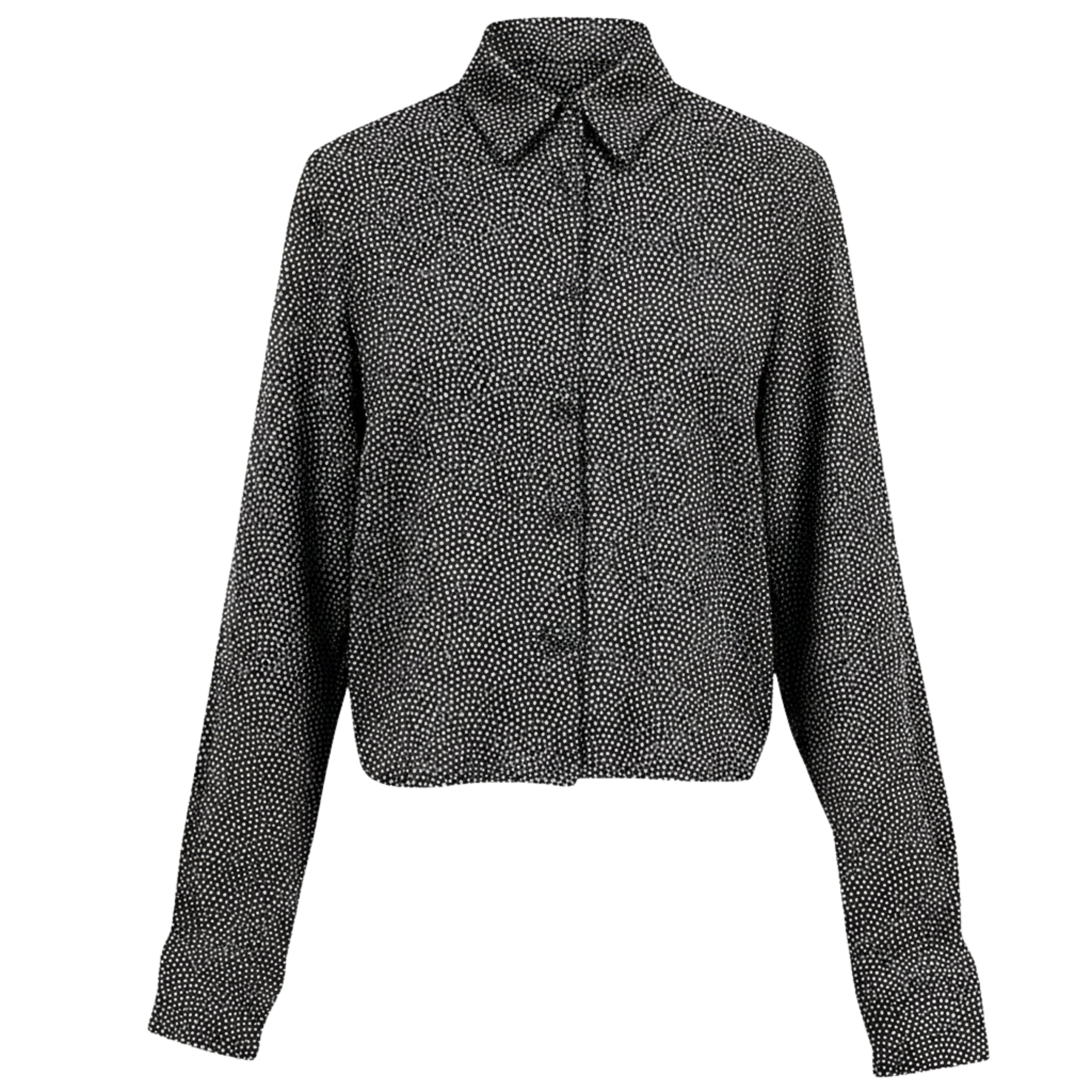 Overlapped Blouse – Cropped & Flowing Silhouette