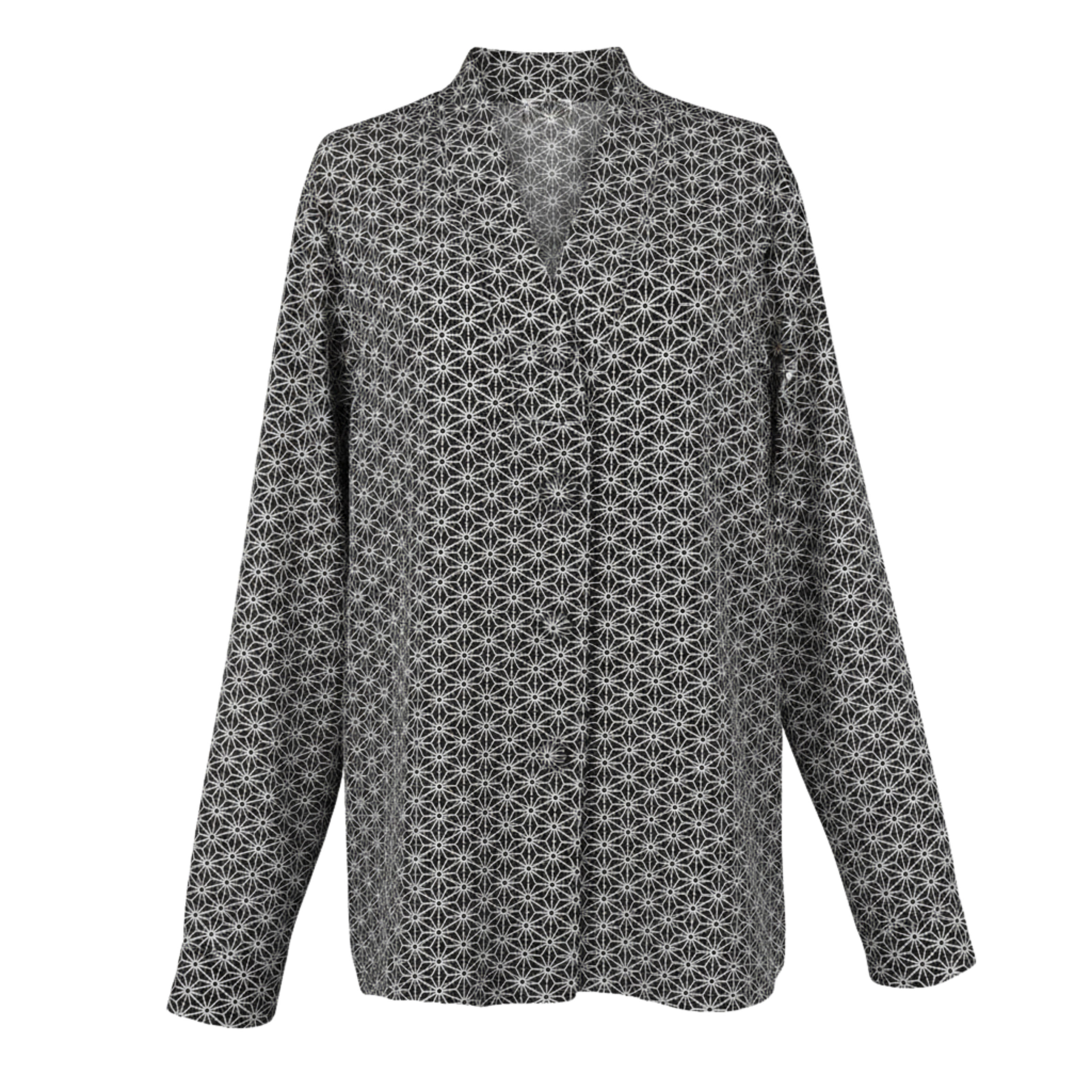 Kimono Collar Blouse – Elegant Minimalism