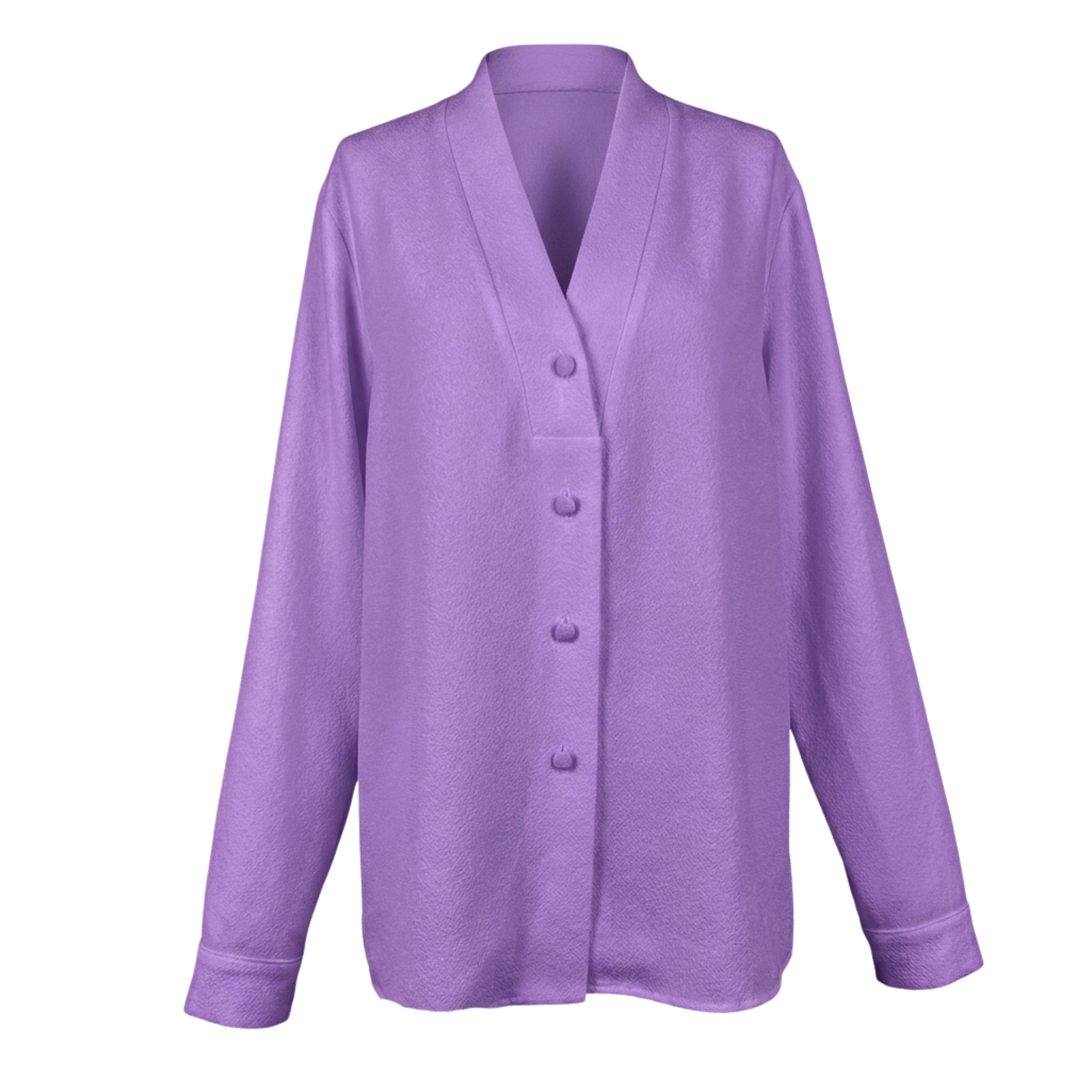 Kimono Collar Blouse – Elegant Minimalism