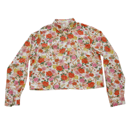 ÜBERLAPPTE BLUSE