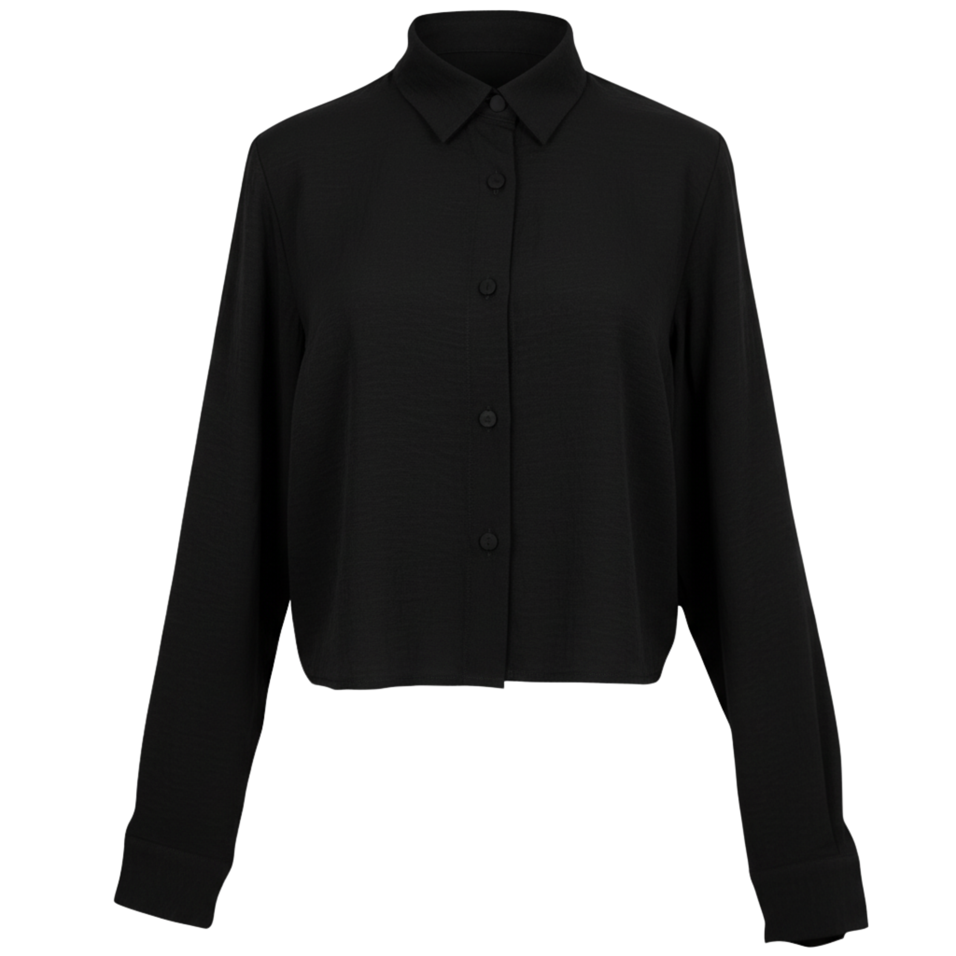 Overlapped Blouse – Cropped & Flowing Silhouette
