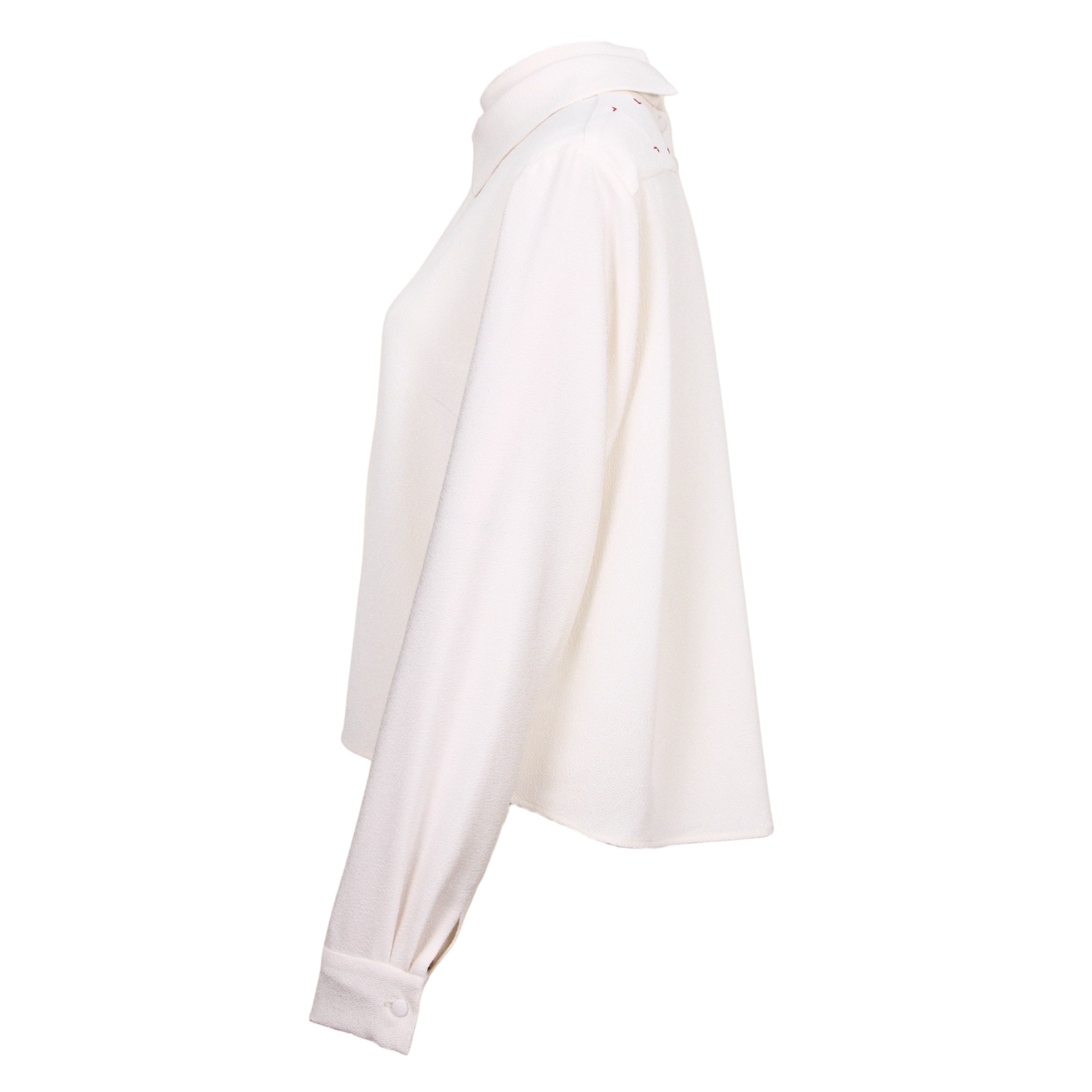 Signature 2-Way Double Collar Blouse – Iconic Versatility