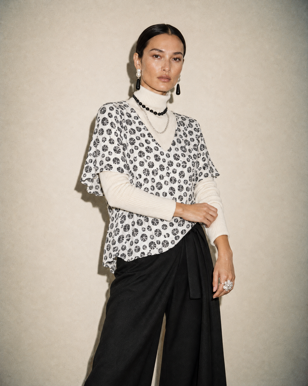 V-Neck Top – Autumn / Winter